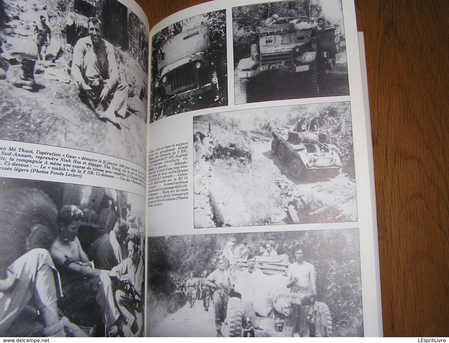 INDOCHINE 1945 1954 1 La Reconquête Guerre Laos Vietminh 2 ème DB Para Commandos Laos Asie Cochinchine France