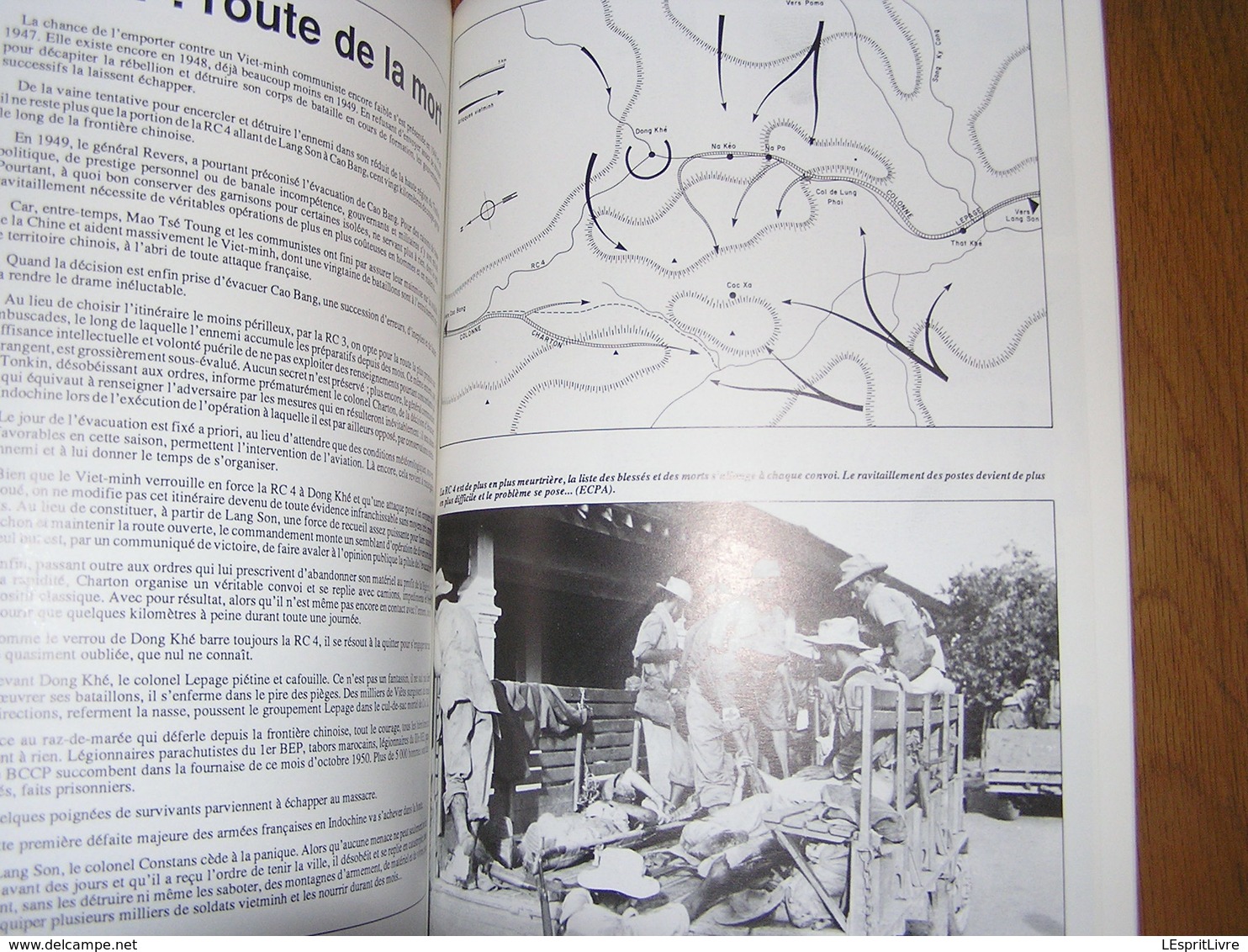 INDOCHINE 1945 1954 4 Le Tournant Laos Vietminh RC 4 Route 2 ème DB Para Commandos Asie Armée Française Parachutiste