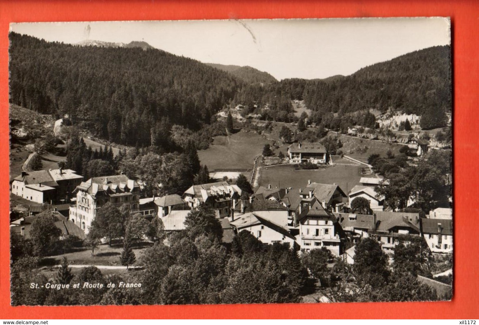 MM-08 St.-Cergue Et Route De France. Derifaz.  Non Circulé - Saint-Cergue