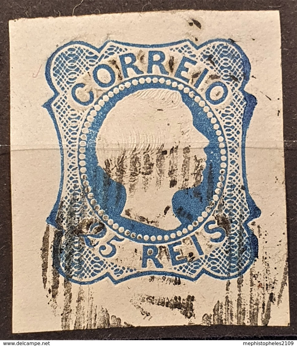 PORTUGAL 1855 - Canceled - Sc# 6 - 25r - Usado