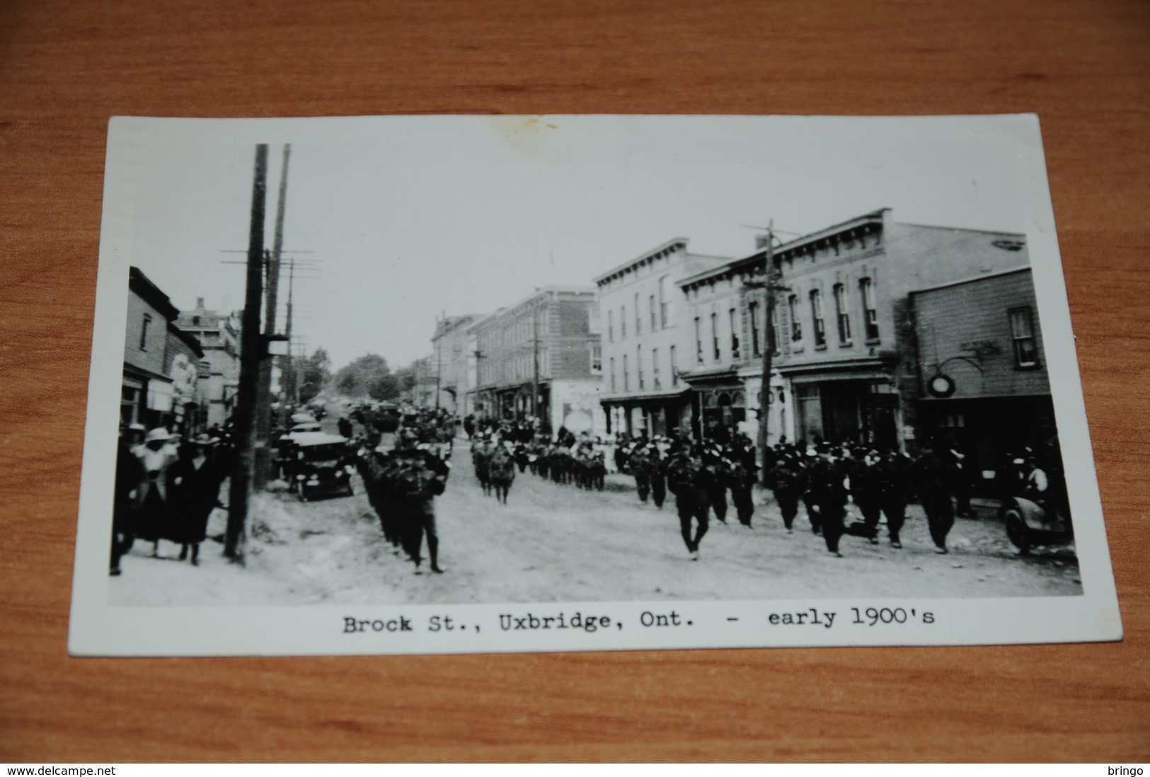 3255-         CANADA, ONTARIO, BROCK ST., UXBRIDGE - EARLY 1900's - Brockville