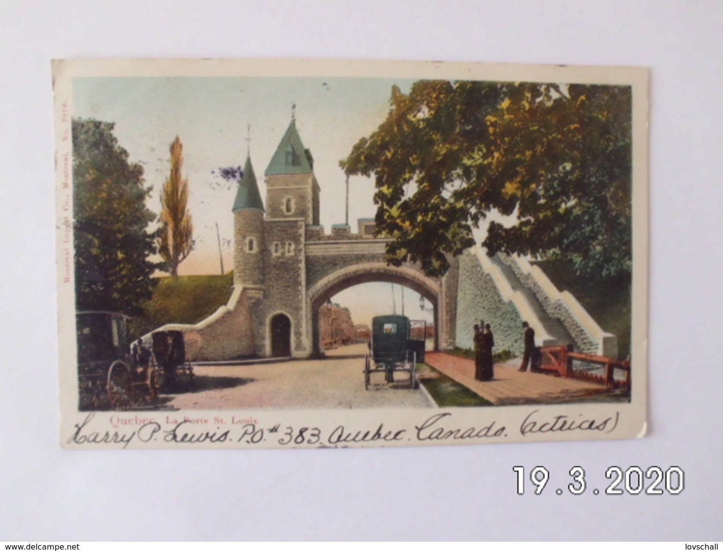 Quebec. - La Porte. - St. Louis. (11 - 4 - 1905) - Québec – Les Portes