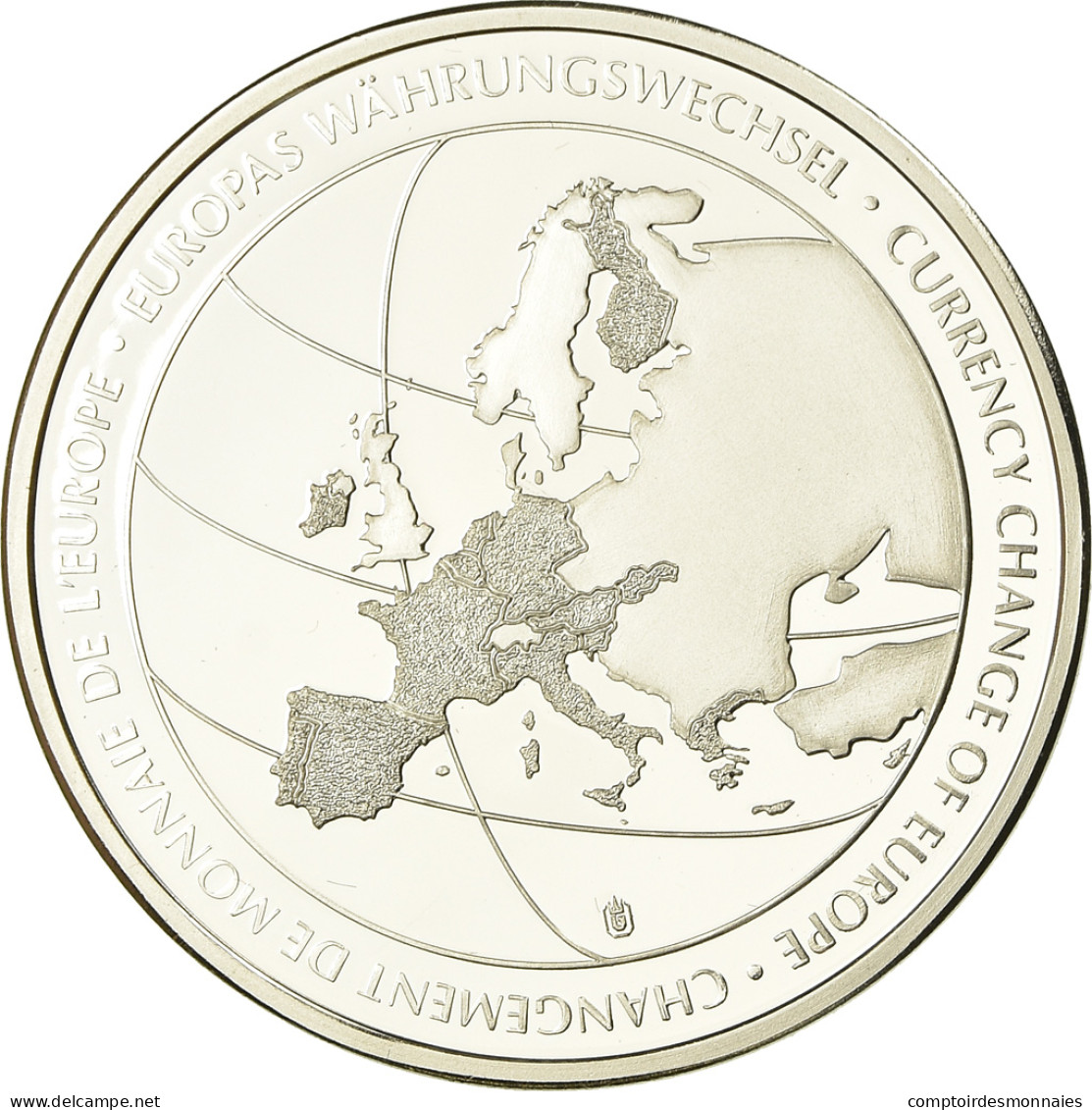 Ireland - Eire, Médaille, Monnaies Européennes, FDC, Argent - Autres & Non Classés