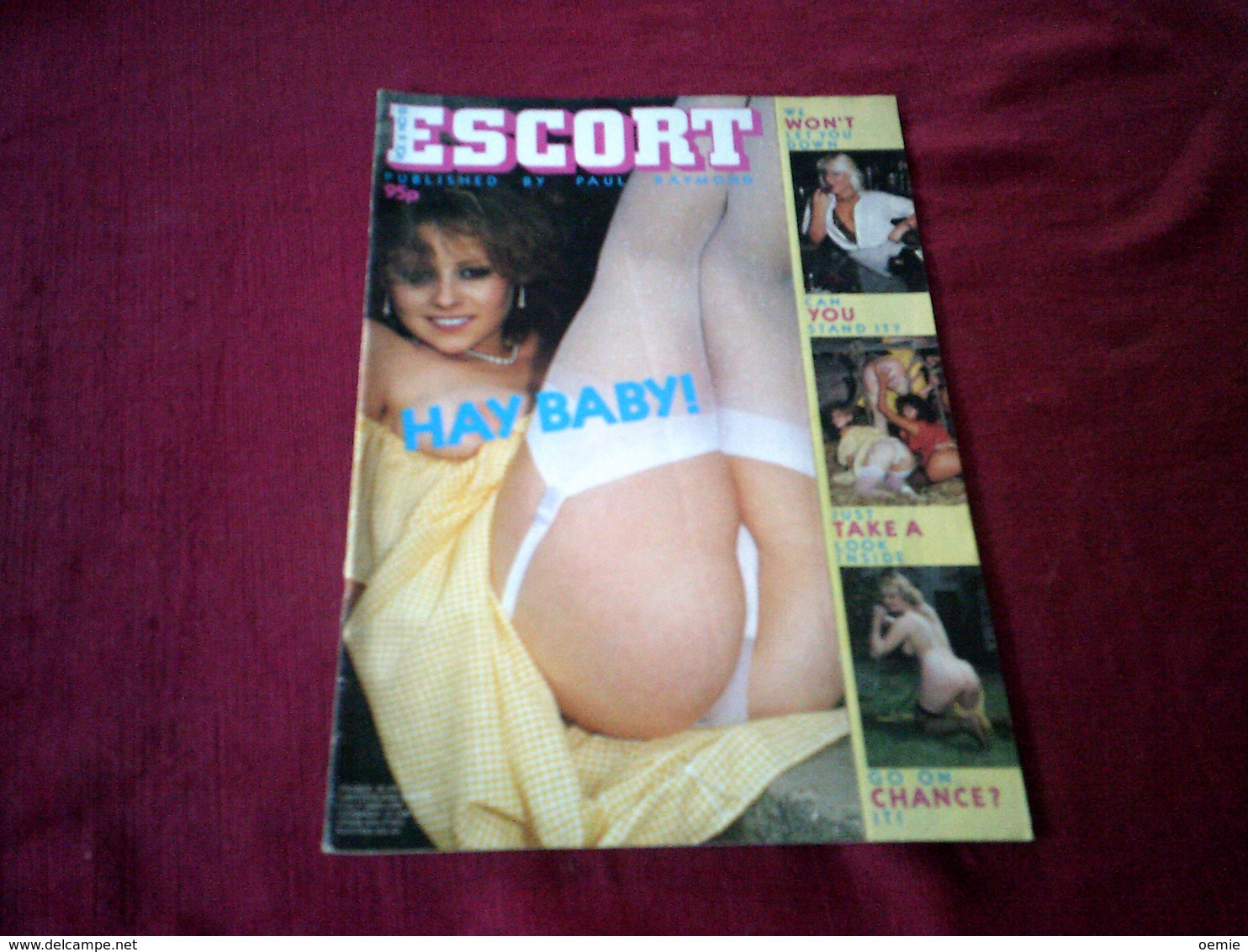 ESCORT  PUBLISHED BY PAUL RAYMOND VOLUME 6 N° 10   / 1986 - Men's