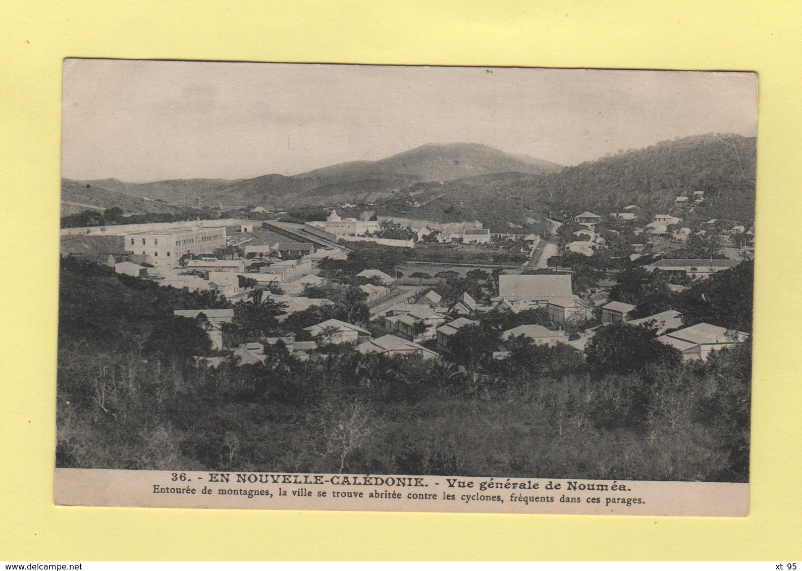 Nouméa - Vue Generale - Neukaledonien