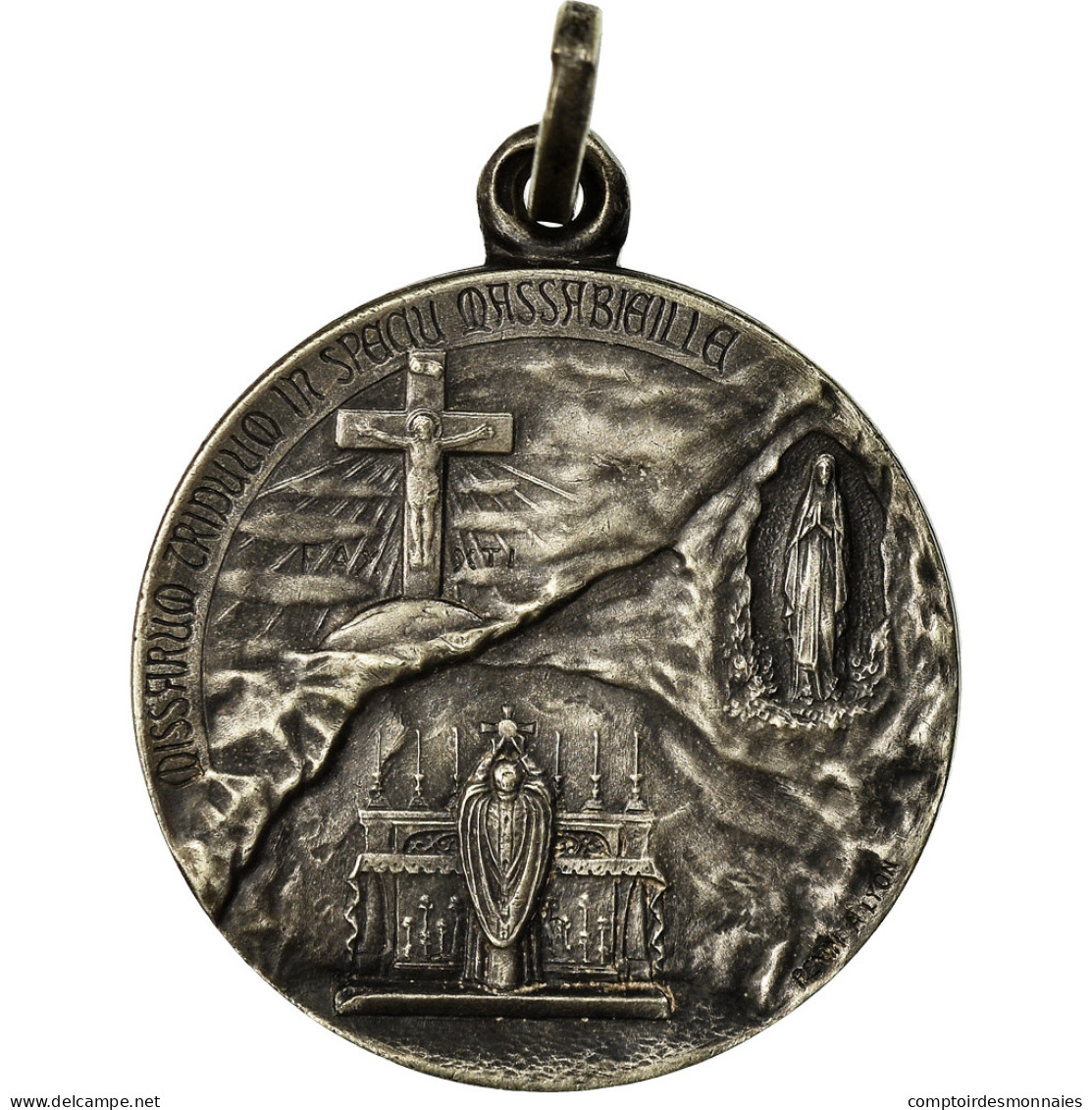 Vatican, Médaille, Jubilée Du Pape Pie XI à Rome, Religions & Beliefs, 1935 - Autres & Non Classés