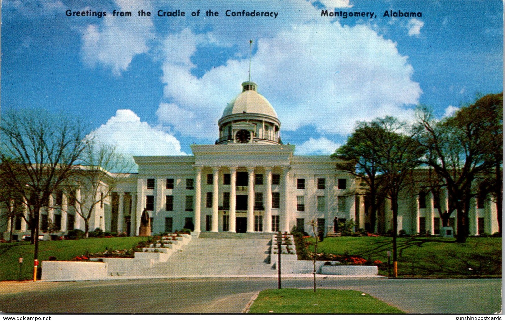 Alabama Montgomery Greetings From The Cradle Of The Confederacy - Montgomery