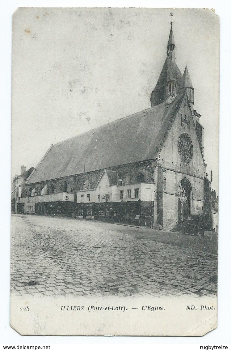 3442 Illiers Combray L'Eglise 224 1918 Coche Malakoff - Illiers-Combray