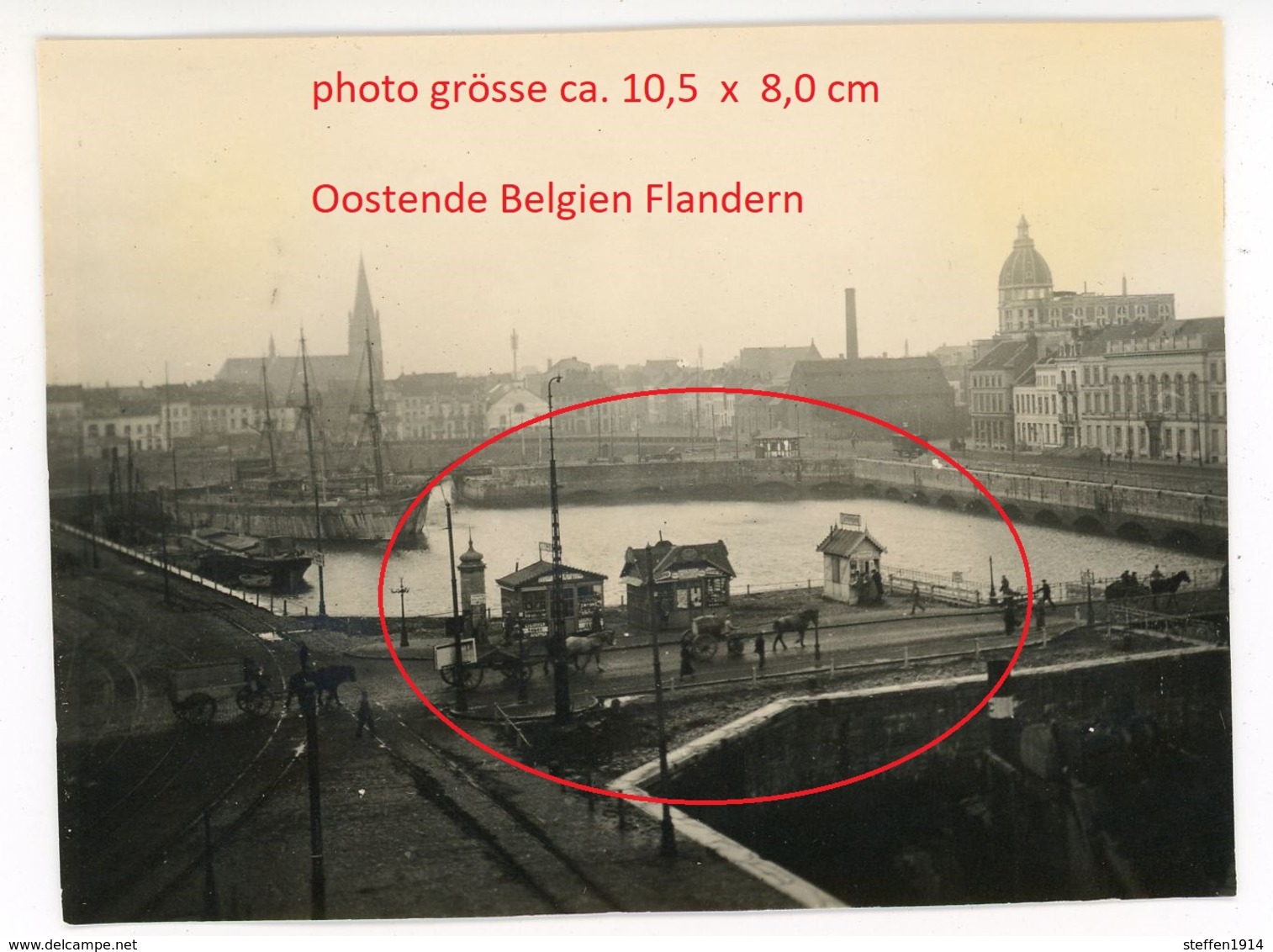 RP -   Oostende - Flandern   (4-6)  -    WWI  -   Photo Allemande  1914-1918 - Autres & Non Classés