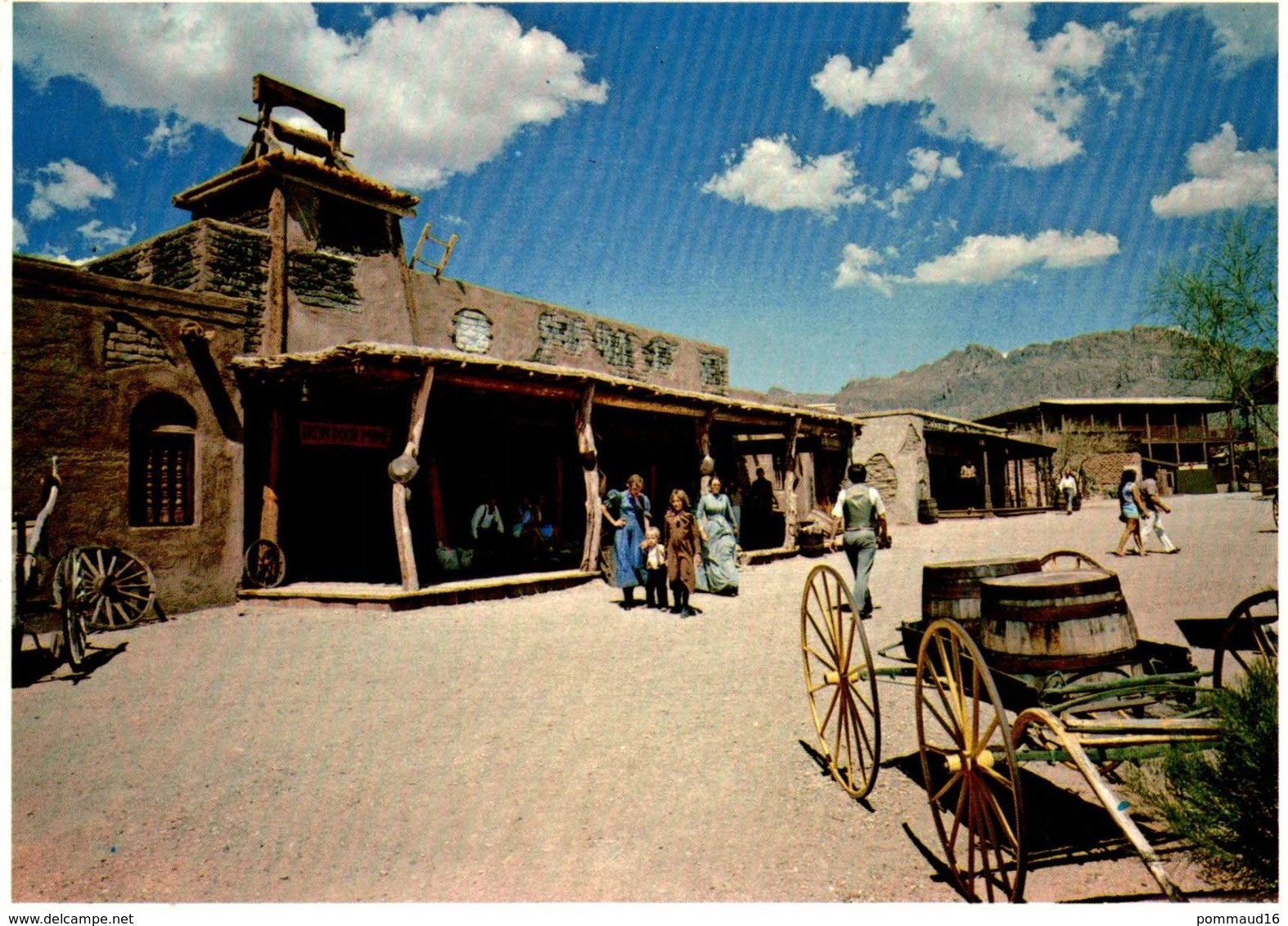 CPM Iron Doof Mine Entrance Old Tucson Arizona - Animée - Tucson