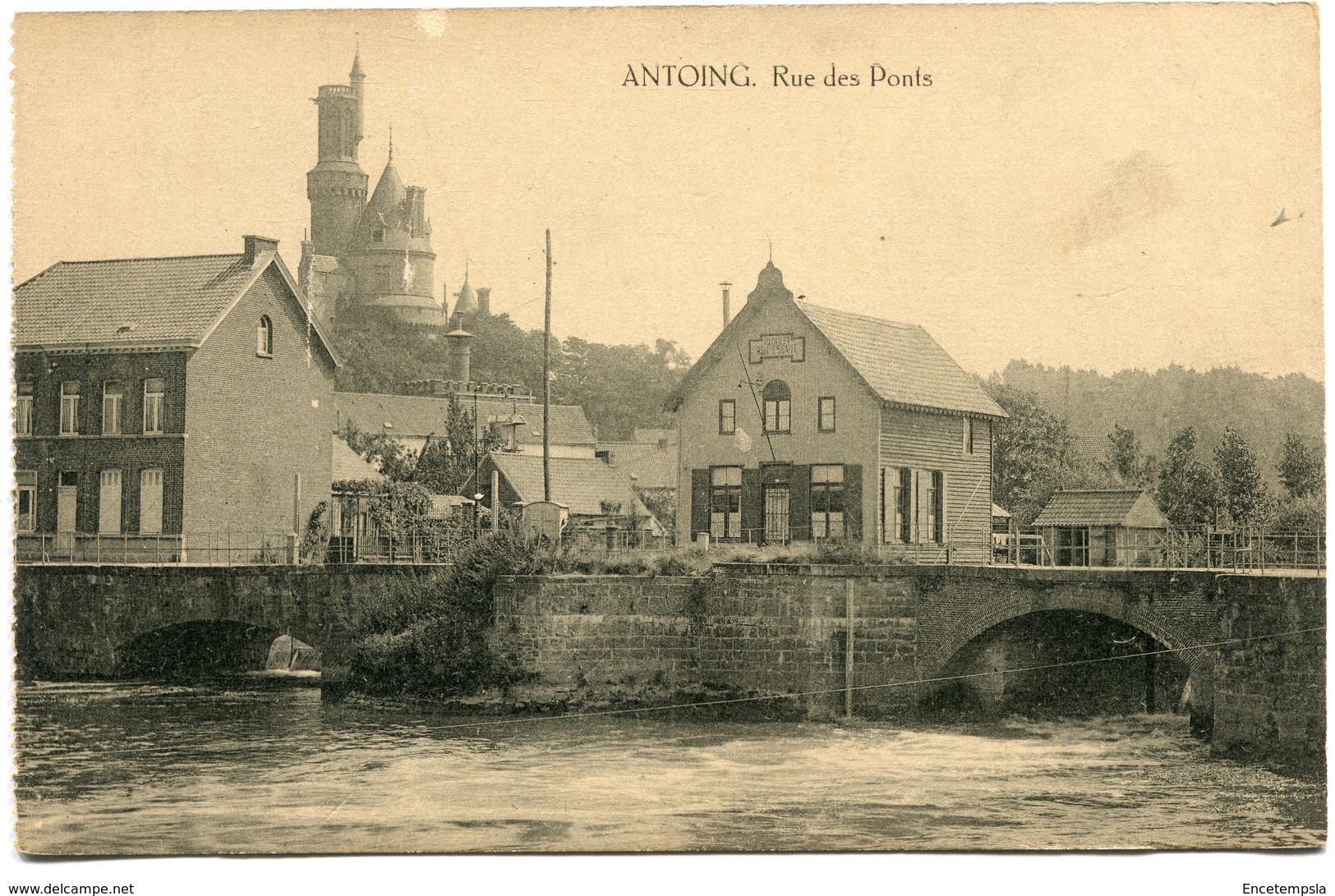 CPA - Carte Postale - Belgique - Antoing - Rue Des Ponts  ( SVM11879 ) - Antoing