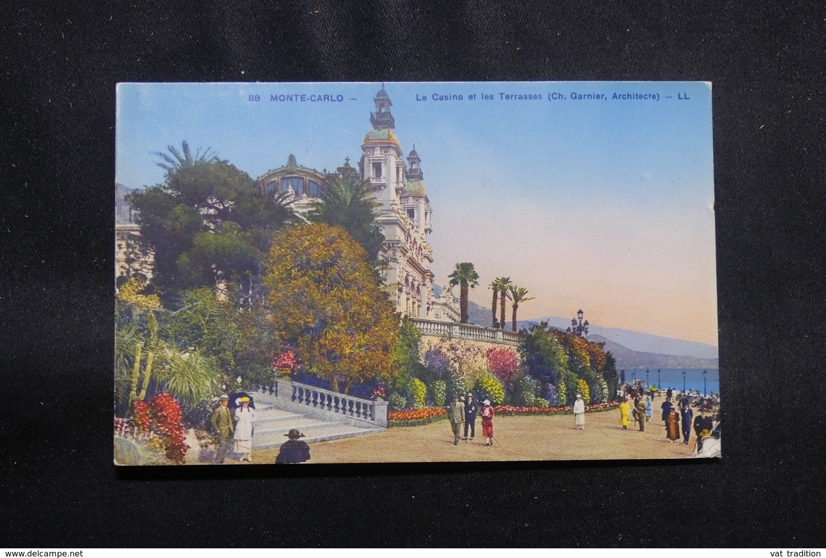 MONACO - Affranchissement De Montecarlo Sur Carte Postale Pour Budapest En 1935 - L 56779 - Covers & Documents