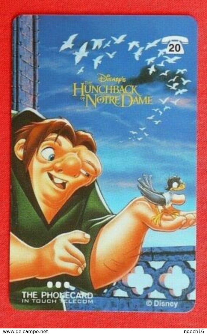 Télécarte Disney - Le Bossu De Notre Dame - Disney