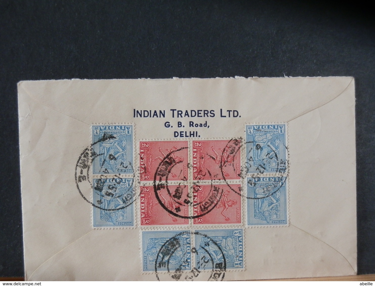 86/855  LETTRE INDIA  TO GERMANY 1955 - Covers & Documents