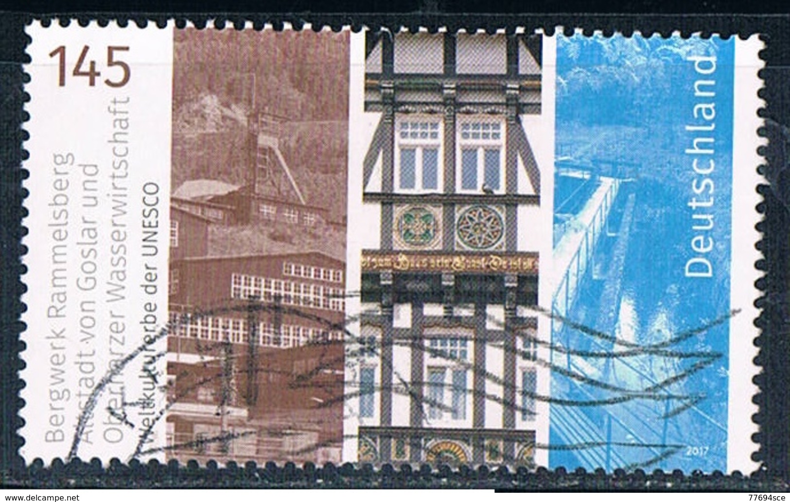 2017  Weltkulturerbe Der UNESCO - Used Stamps