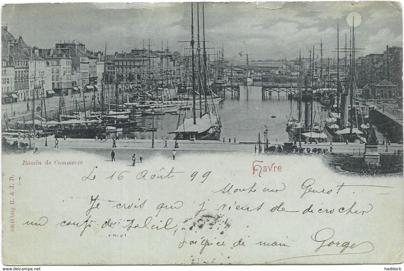 LE HAVRE : LE BASSIN DU COMMERCE - Unclassified