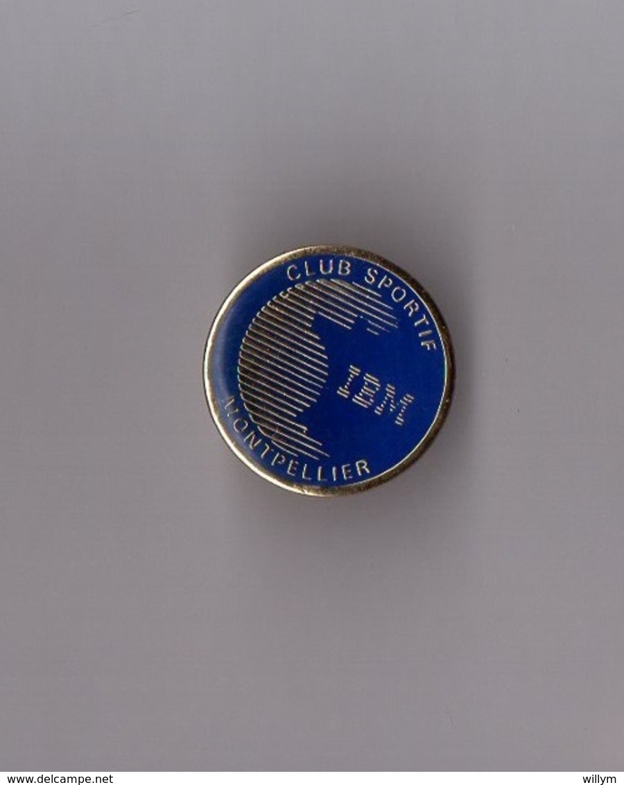Pin's Informatique / Club Sportif IBM France Montpellier Diamètre: 2 Cm - Informatique