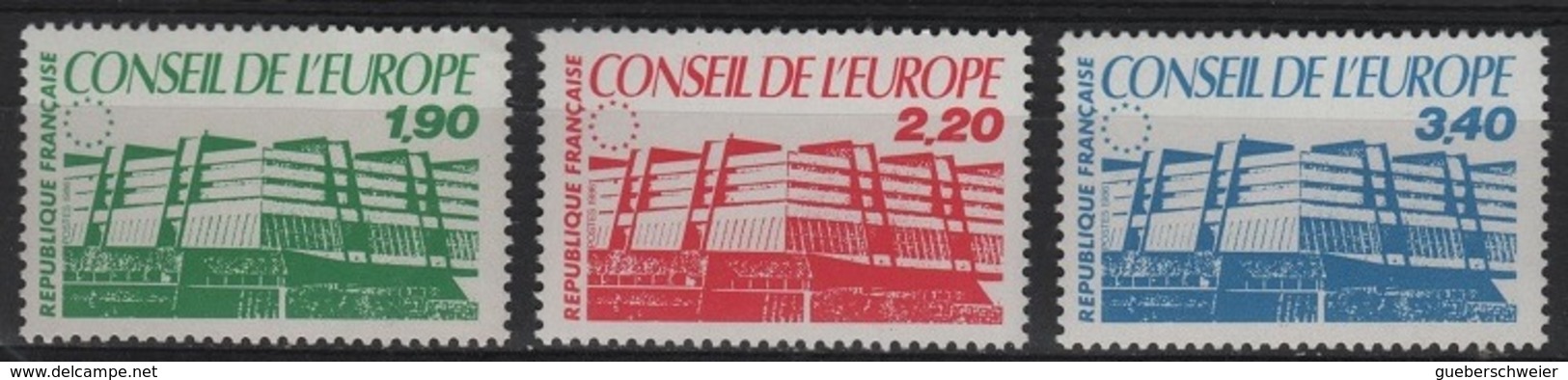 SER 34 - FRANCE Service N° 93/95 Neufs** - Mint/Hinged