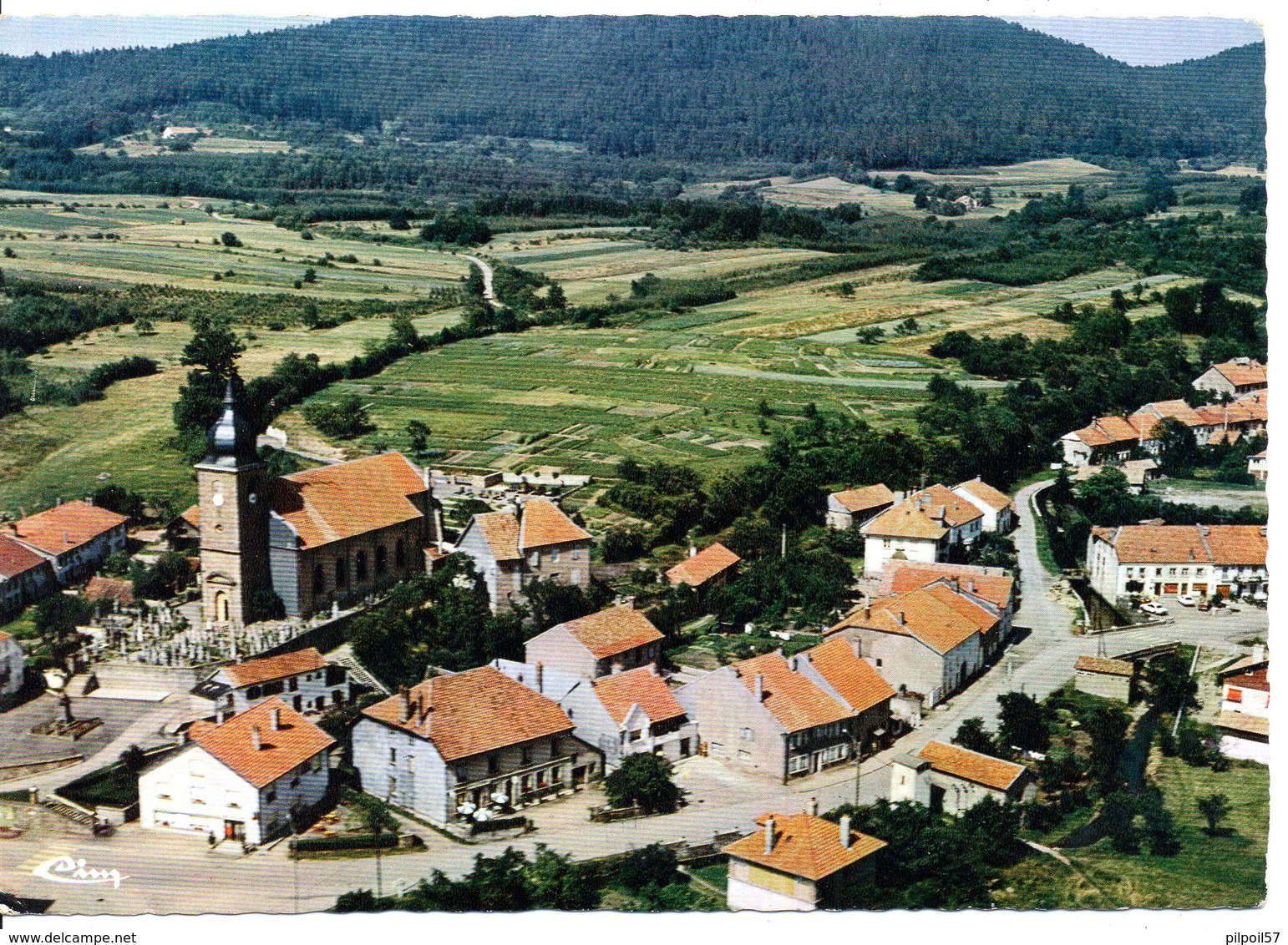 88 - COLROY LA GRANDE - Vue Aérienne - L'Eglise - Colroy La Grande