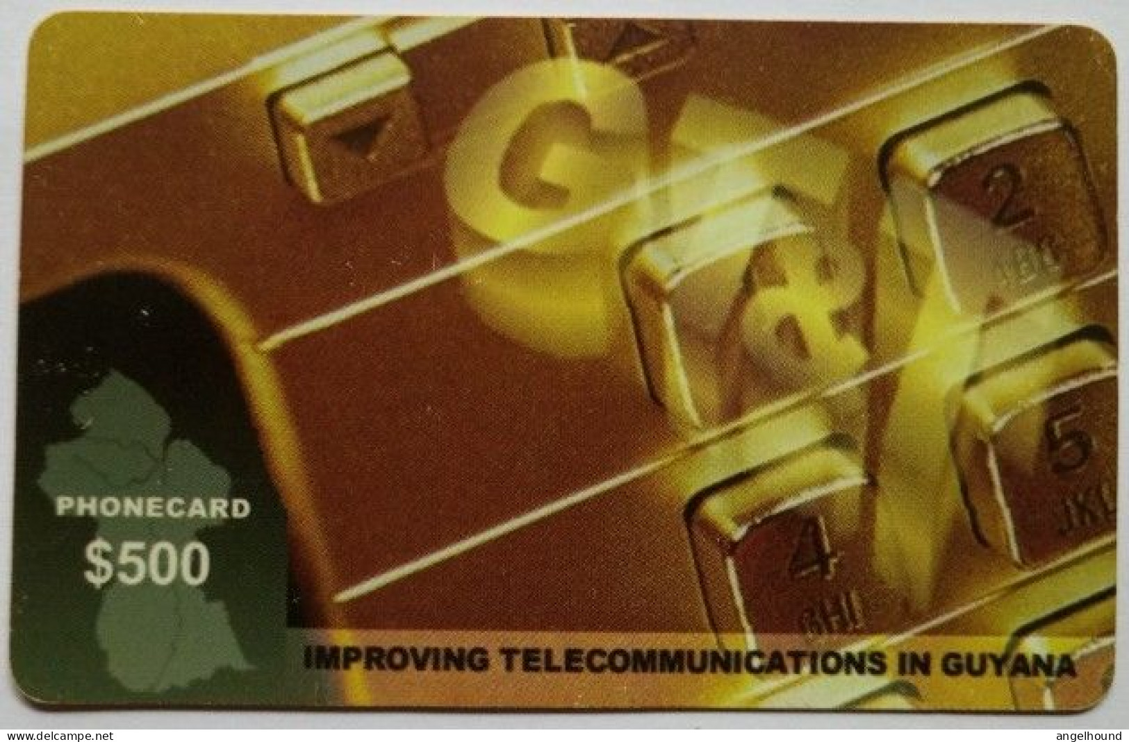 Guyana $500 - Improving Telecommunications In Guyana ( Expire 5/31/02 ) - Guyana