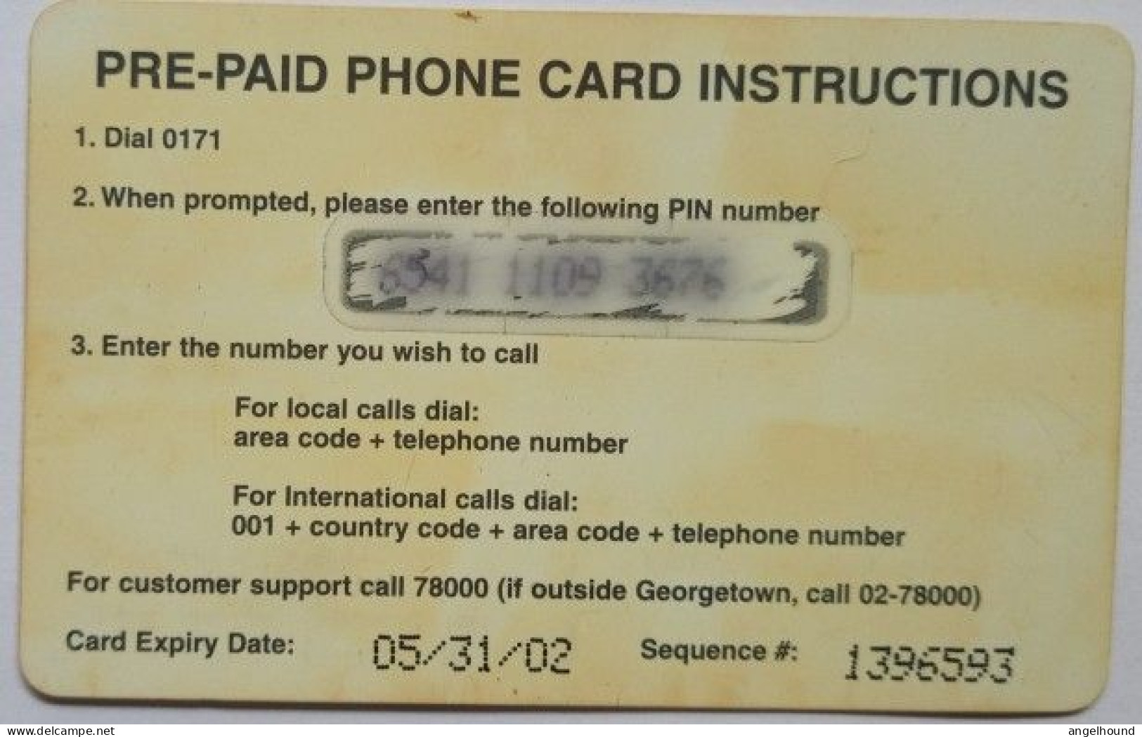 Guyana $500 - Improving Telecommunications In Guyana ( Expire 5/31/02 ) - Guyana