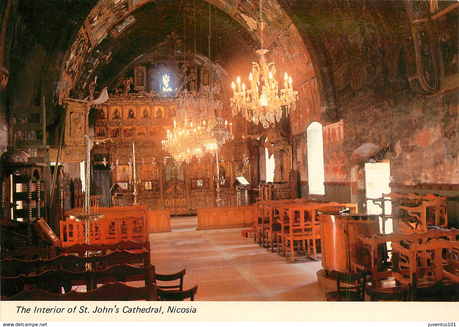 CPSM Cyprus-Nicosia-Interior Cathedral           L2976 - Chypre