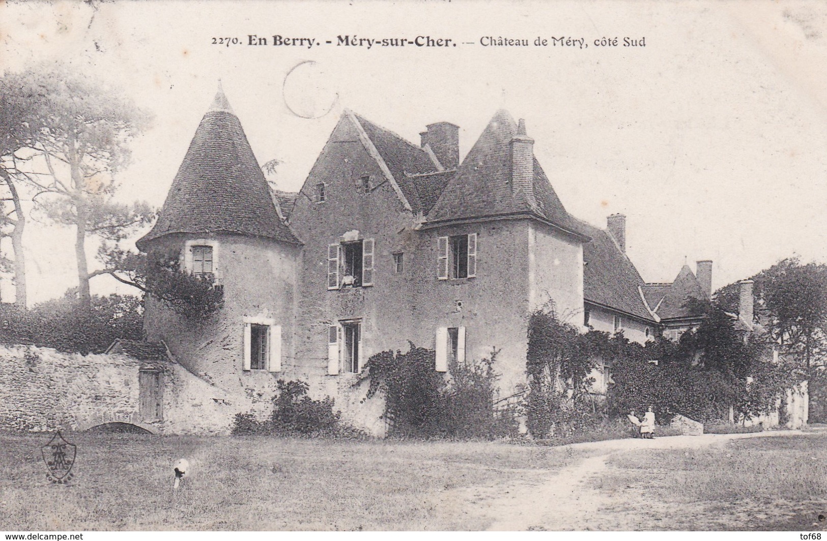 Méry Sur Cher Château Coté Sud - Autres & Non Classés