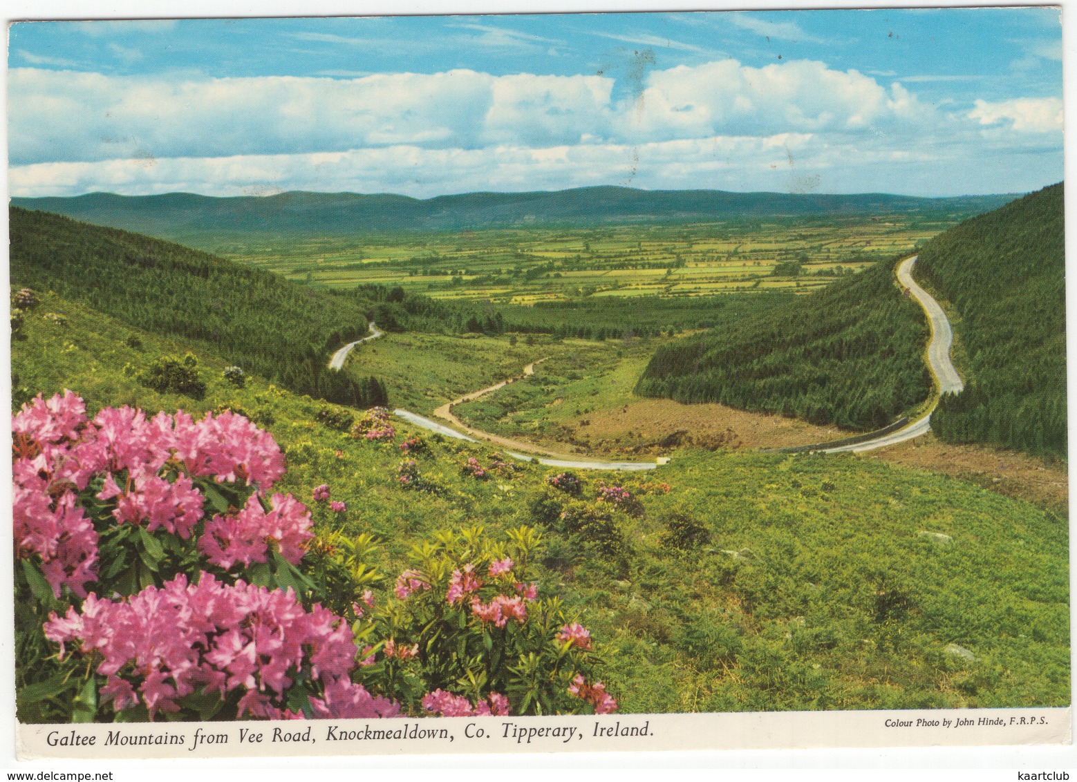 Galtee Mountains From Vee Road, Knockmealdown - (Tipperary, Ireland) -  John Hinde - Tipperary