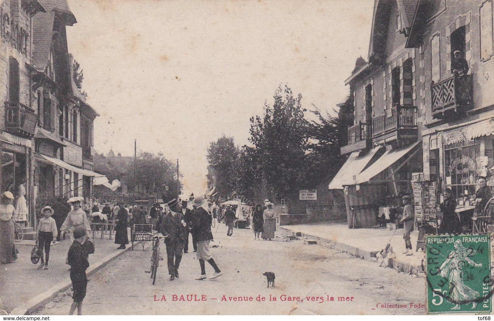 La Baule Avenue De La Gare Vers La Mer - La Baule-Escoublac