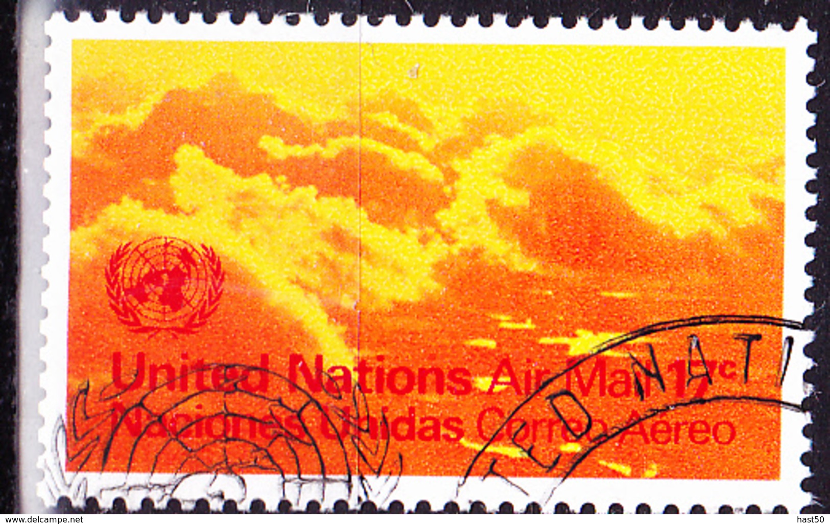 UN New York - Wolkenbildung (MiNr: 247) 1972 - Gest Used Obl - Usati