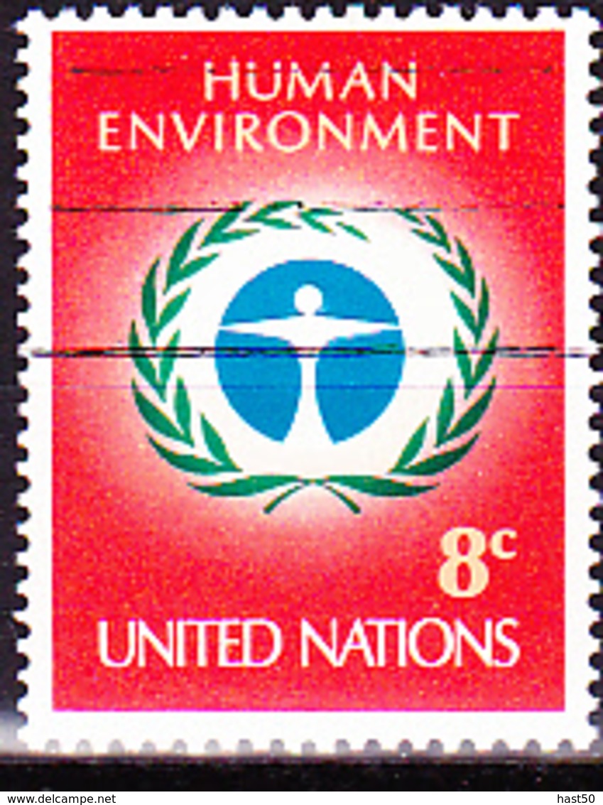 UN New York - Umweltschutzkonferenz Stockholm (MiNr: 249) 1972 - Gest Used Obl - Usati