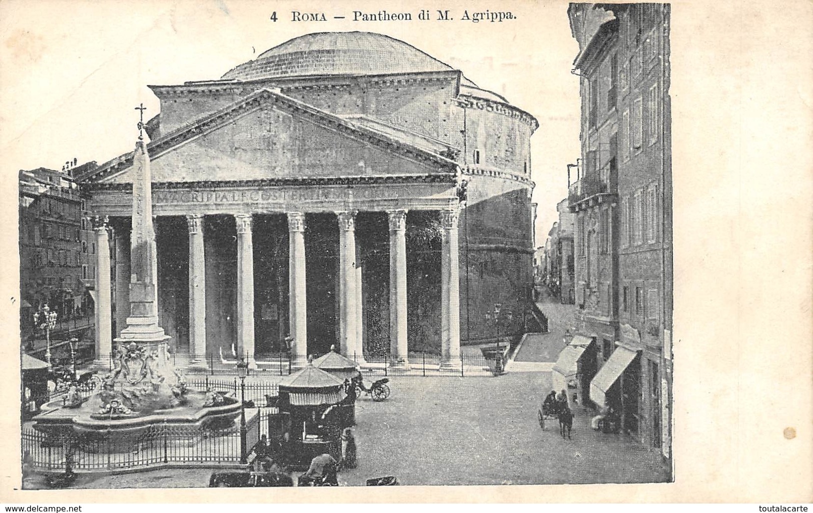 CPA ROMA PANTHEON DI M. AGRIPPA - Panthéon