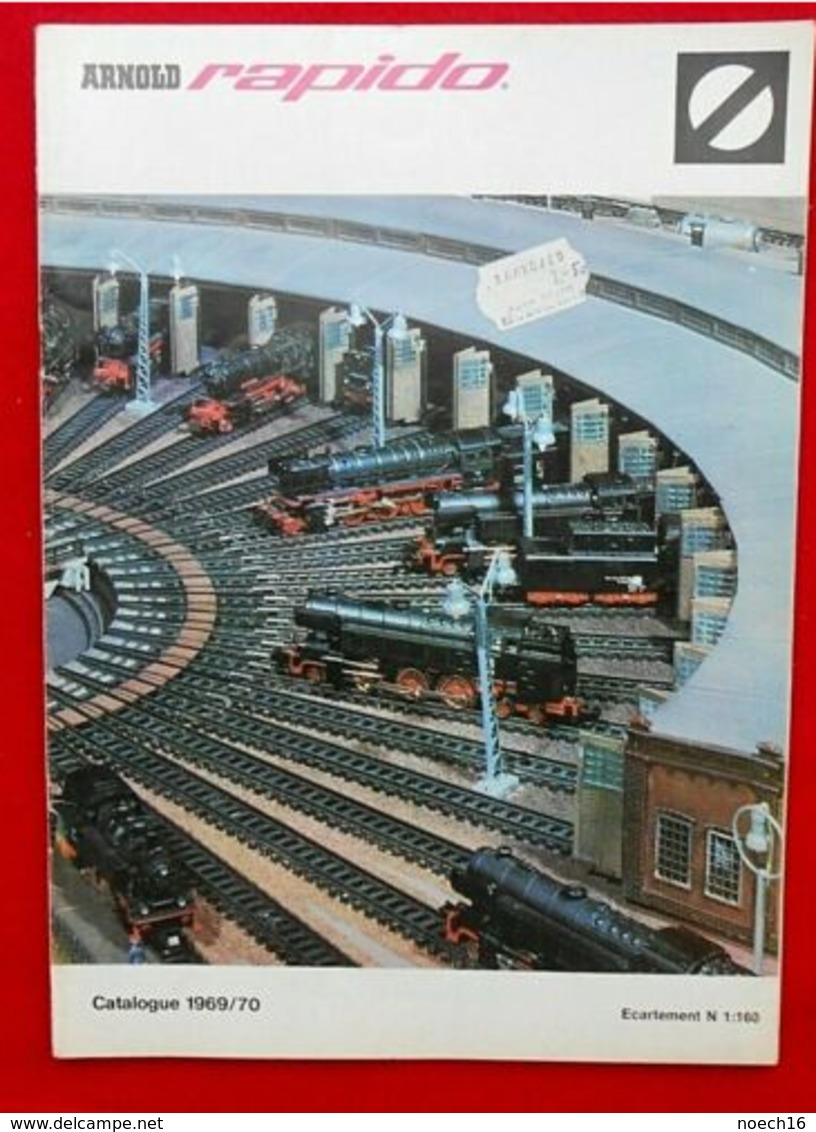 Catalogue 1969/70 Modélisme Ferroviaire- Arnold Rapido - Andere & Zonder Classificatie