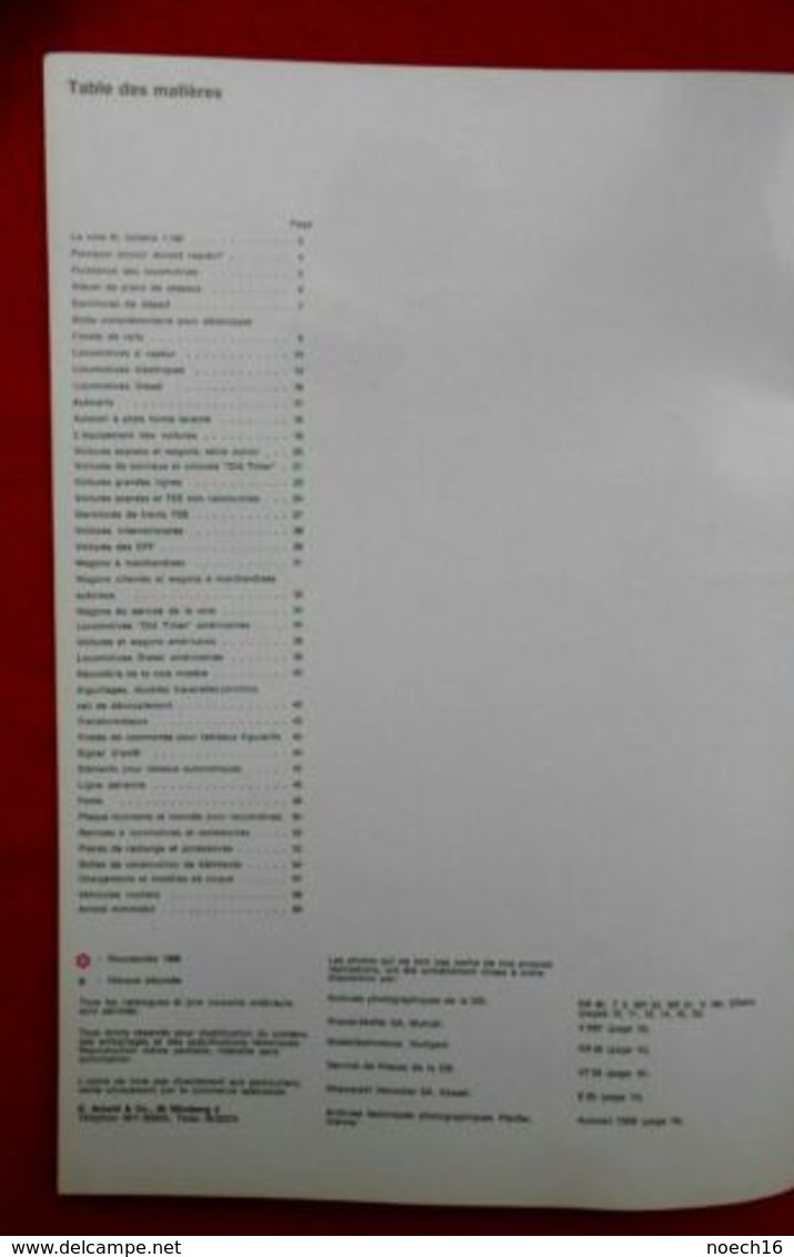Catalogue 1969/70 Modélisme Ferroviaire- Arnold Rapido - Otros & Sin Clasificación