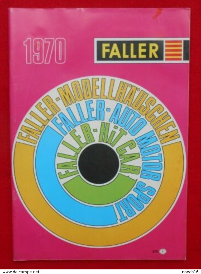 Catalogue 1970 Modélisme - FALLER - N°870 - Andere & Zonder Classificatie