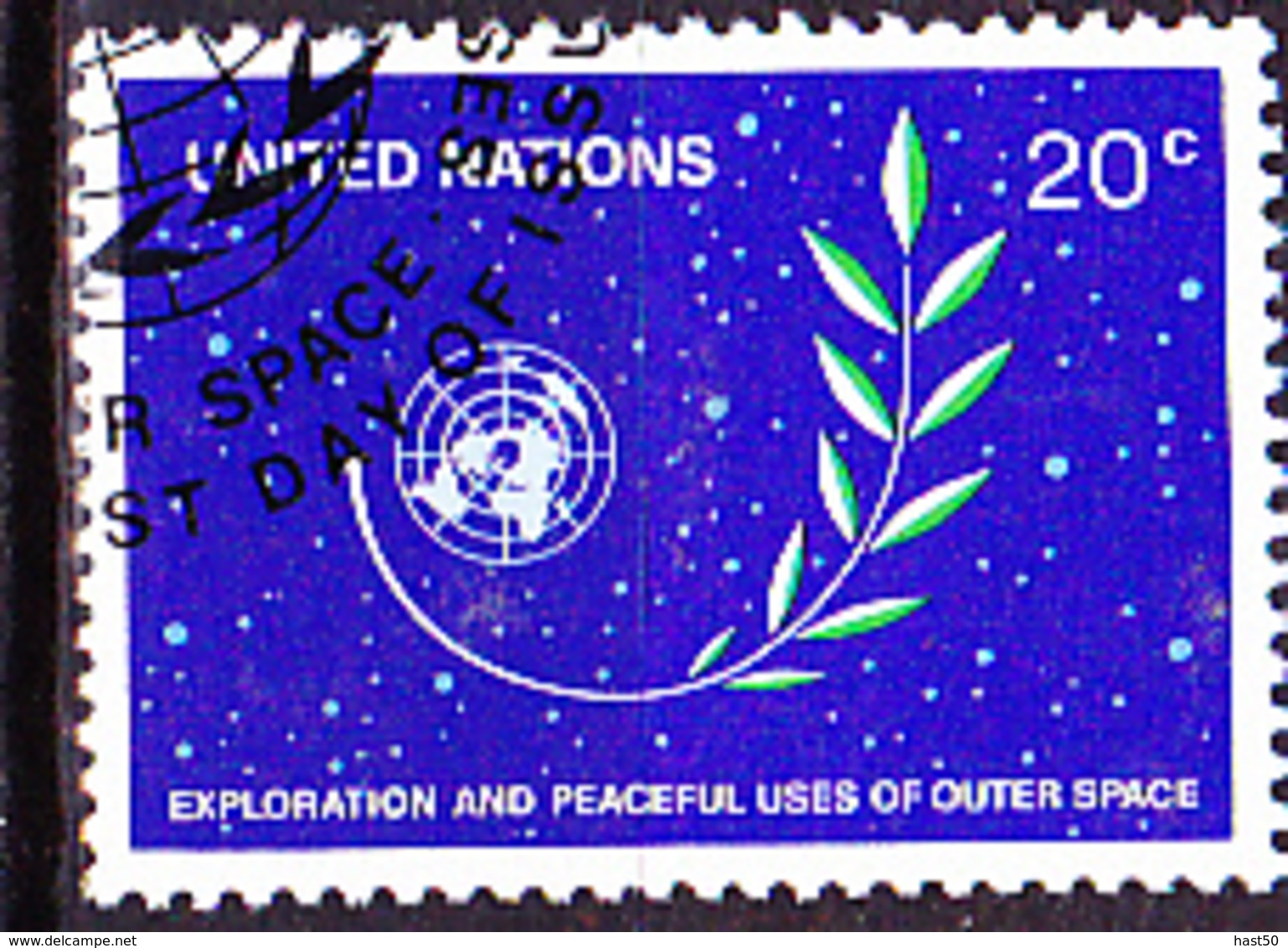 UN New York - UNISPACE (MiNr: 396) 1982 - Gest Used Obl - Oblitérés