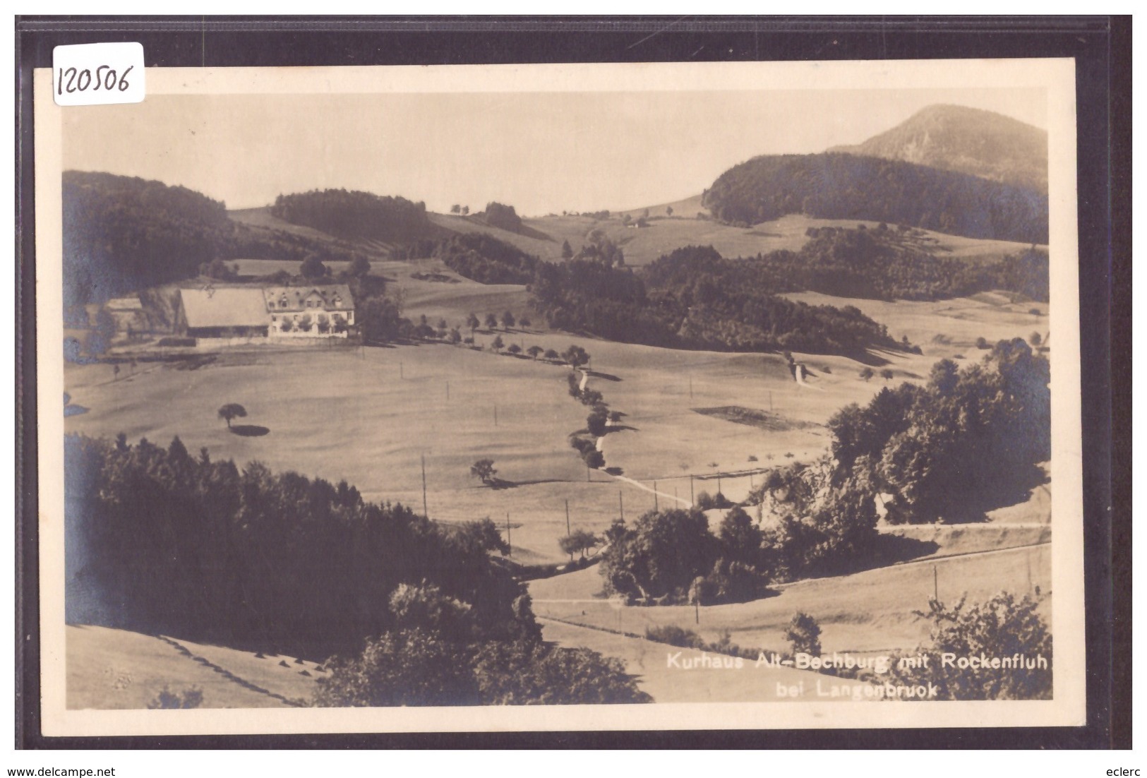 KURHAUS ALT BECHBURG  BEI LANGENBRUCK - TB - Langenbruck