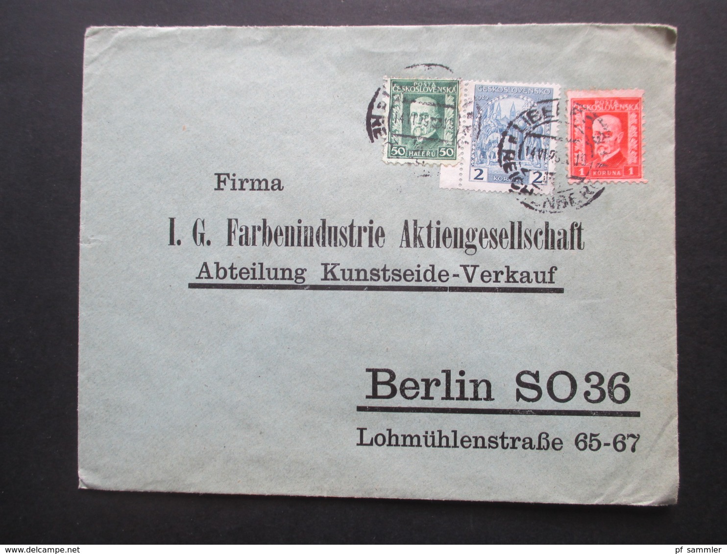 CSSR 1929-46 Belegeposten 65 Stk. Zweisprachige Stempel / Sudetenland Gebiete Firmenumschläge / Korrespondenz Bedarf