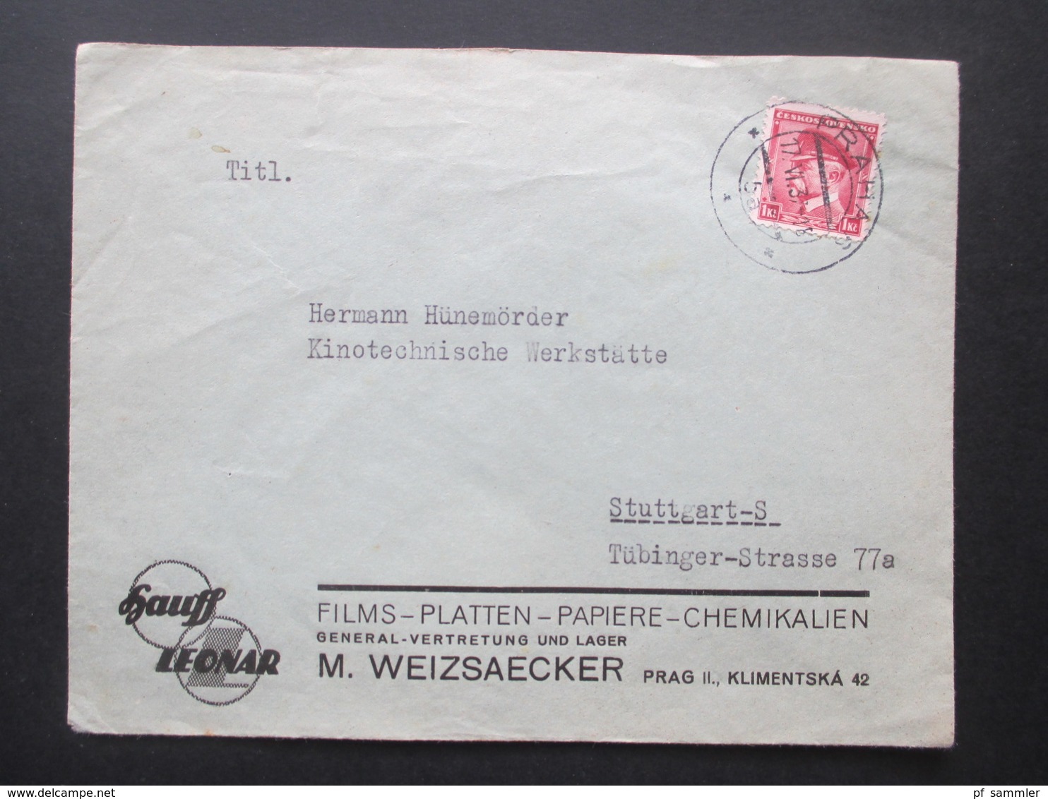 CSSR 1929-46 Belegeposten 65 Stk. Zweisprachige Stempel / Sudetenland Gebiete Firmenumschläge / Korrespondenz Bedarf