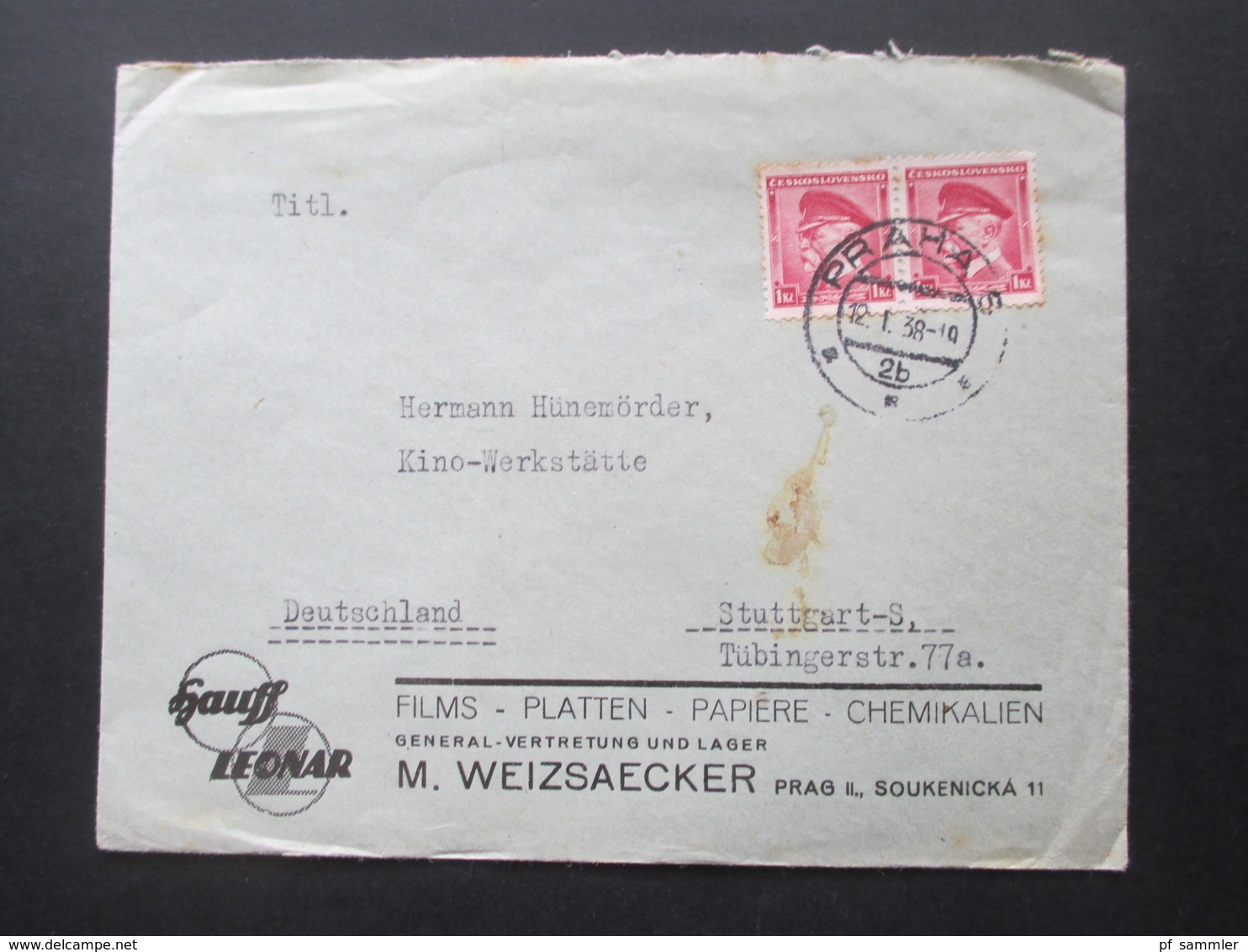 CSSR 1929-46 Belegeposten 65 Stk. Zweisprachige Stempel / Sudetenland Gebiete Firmenumschläge / Korrespondenz Bedarf