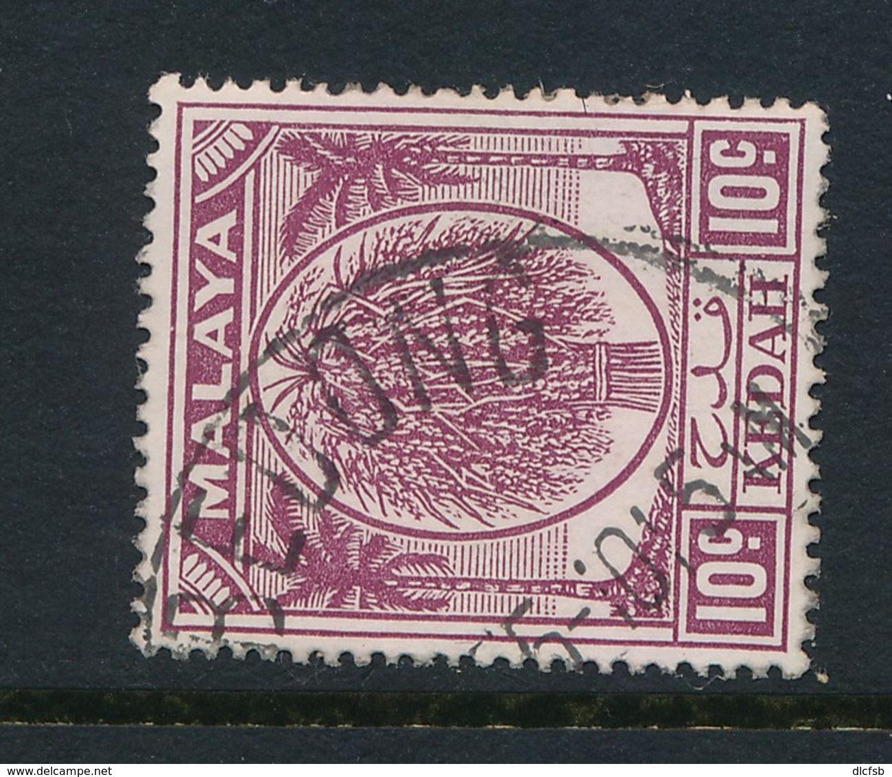 MALAYA, Postmark BEDONG (KEDAH) - Kedah