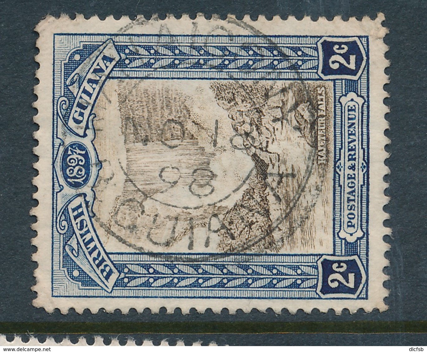 BRITISH GUIANA, Postmark MAHACONNY - Britisch-Guayana (...-1966)