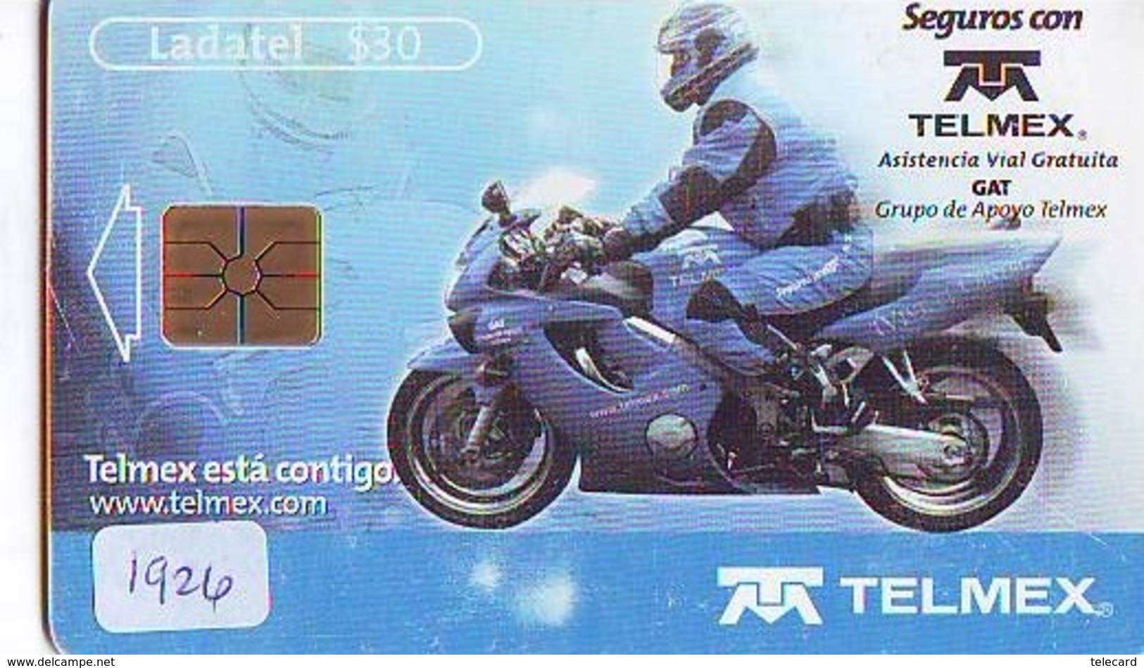 Telecarte MOTOR (1926)  - MOTORCYCLE -Phonecard - - Motorfietsen