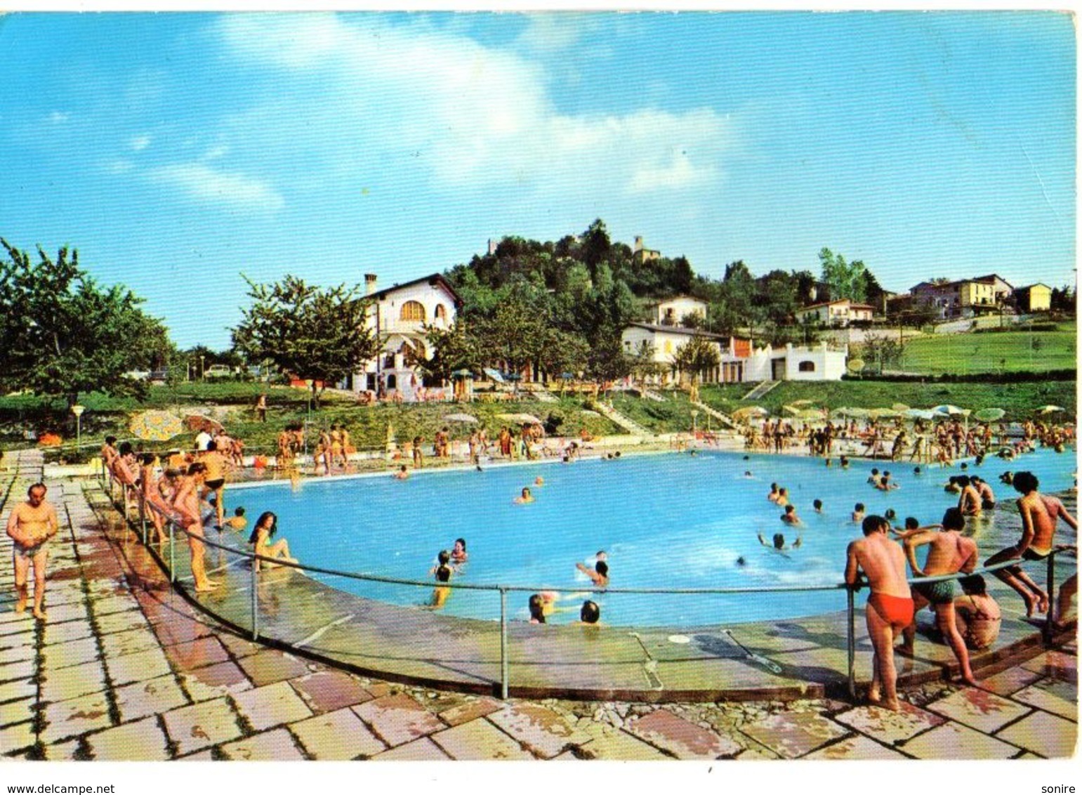 MONTE OMBRARO - LA PISCINA - ED.GIORNALI BALUGANI - VG FG - C200 - Modena