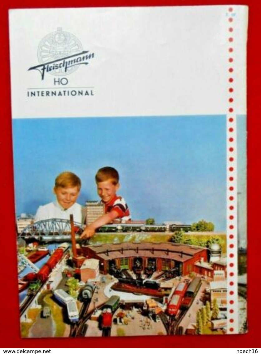 Catalogue 1966/67 Modélisme Ferroviaire- FLEISCHMANN - Otros & Sin Clasificación