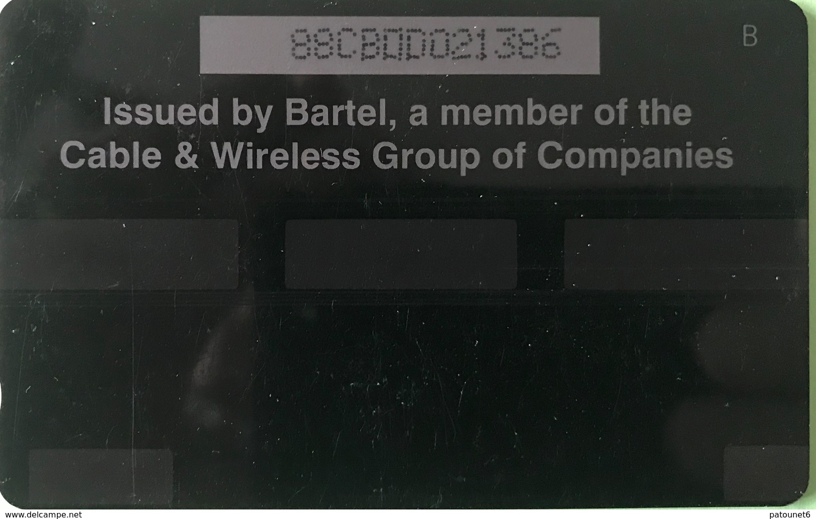 BARBADES  -  Phonecard  -  Cable § Wireless  - Bridgetown Cruise Terminal  -  BD $ 10 - Barbades