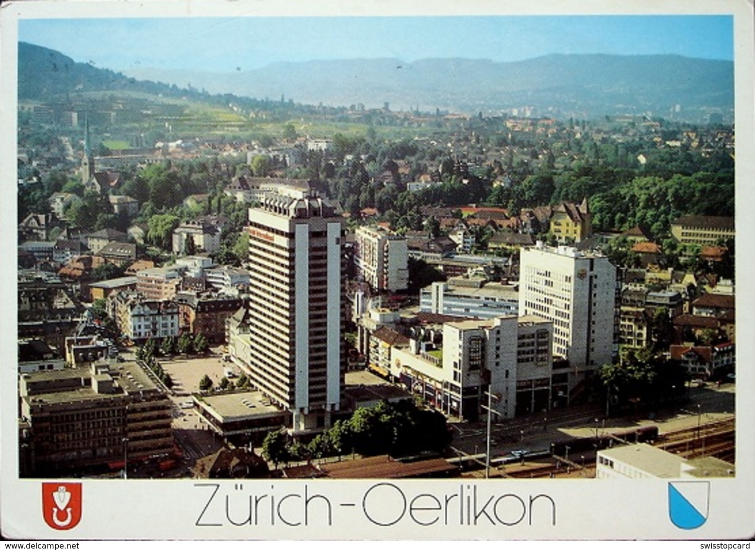 ZÜRICH-OERLIKON Flugaufnahme - Oerlikon