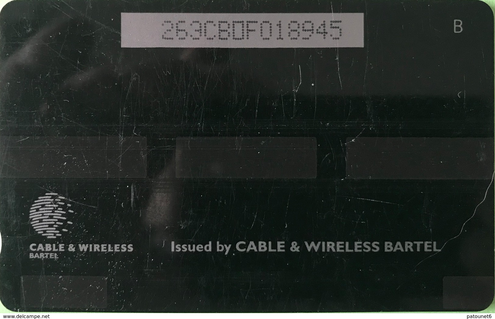 BARBADES  -  Phonecard  -  Cable § Wireless  -  Gun Hill  -  BDds $ 10 - Barbades