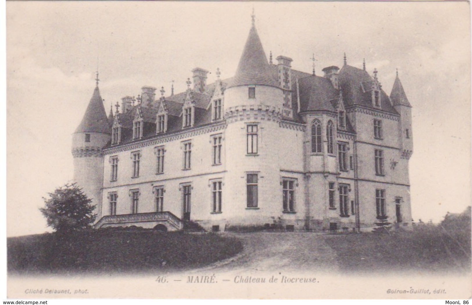 86 - VIENNE - Mairé - LE CHATEAU DE ROCREUSE - Castillos