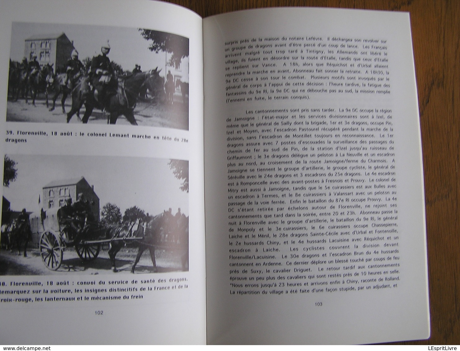 1914 LA CAVALERIE FRANCAISE EN GAUME Guerre 14 18 4 ème DC Armée Florenville Etalle Stockem Arlon Virton Vance Tintigny